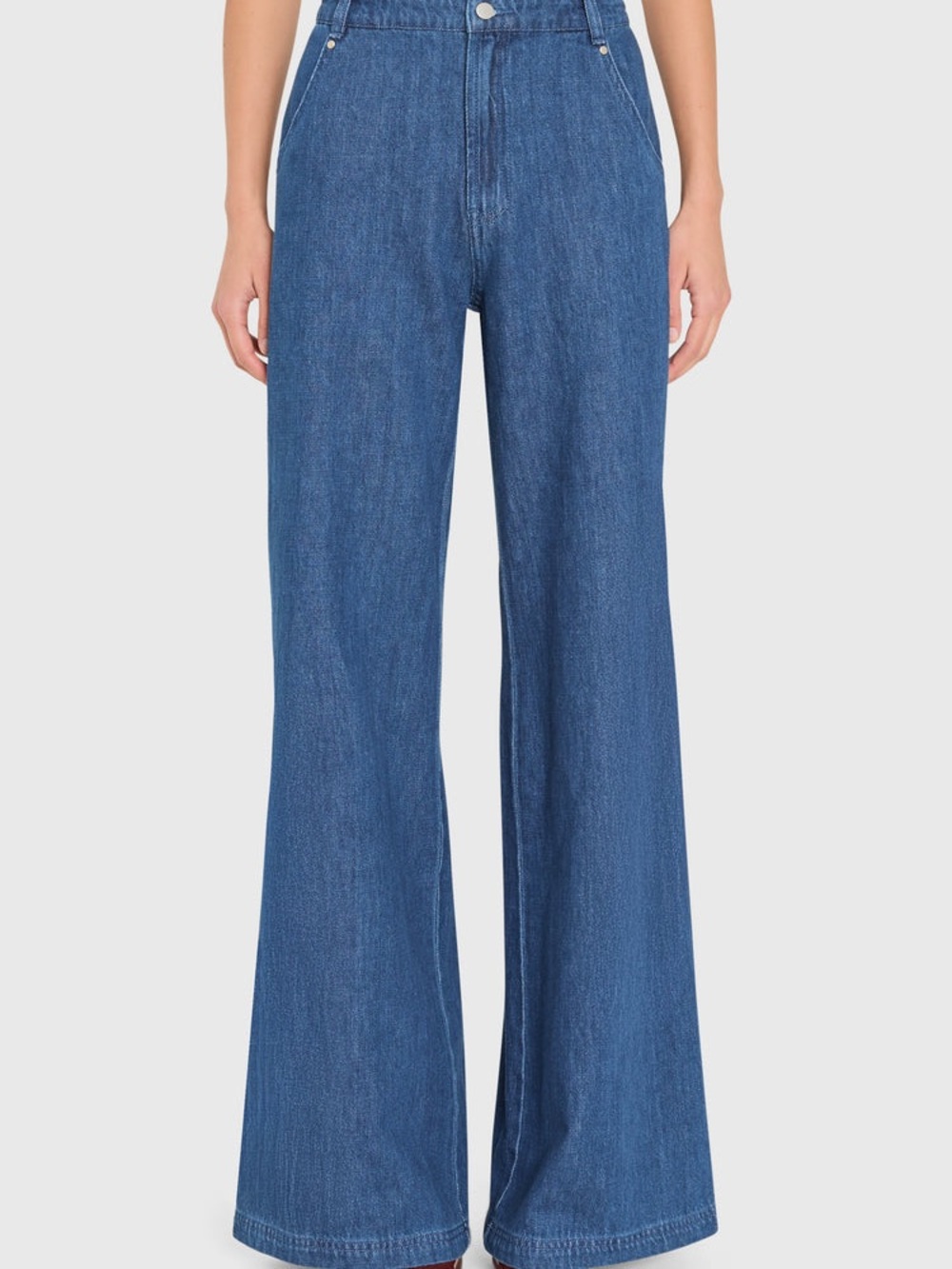 Amanda Uprichard Thalia Wide-Leg Jeans